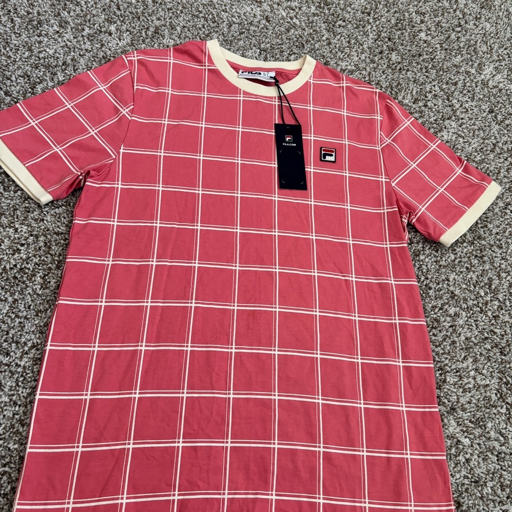Fila Slate Window Pane T-shirt